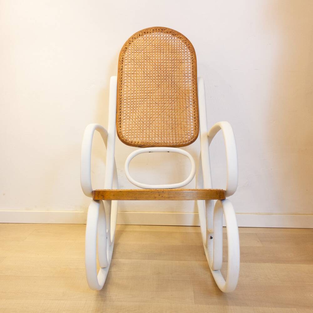 Art nouveau rocking chair