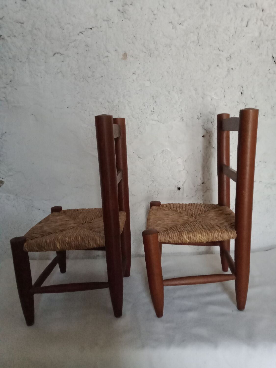 Wooden doll chairs