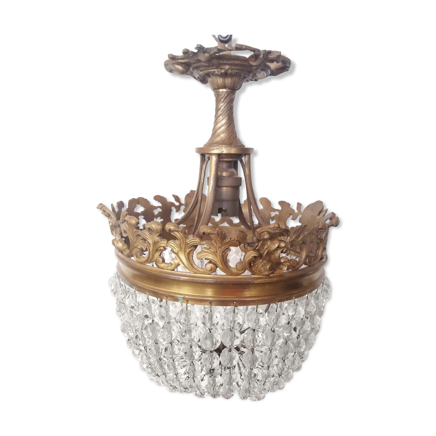 Small chandelier with stamps