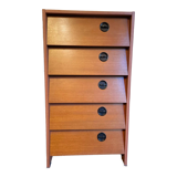 Teak shoe cabinet