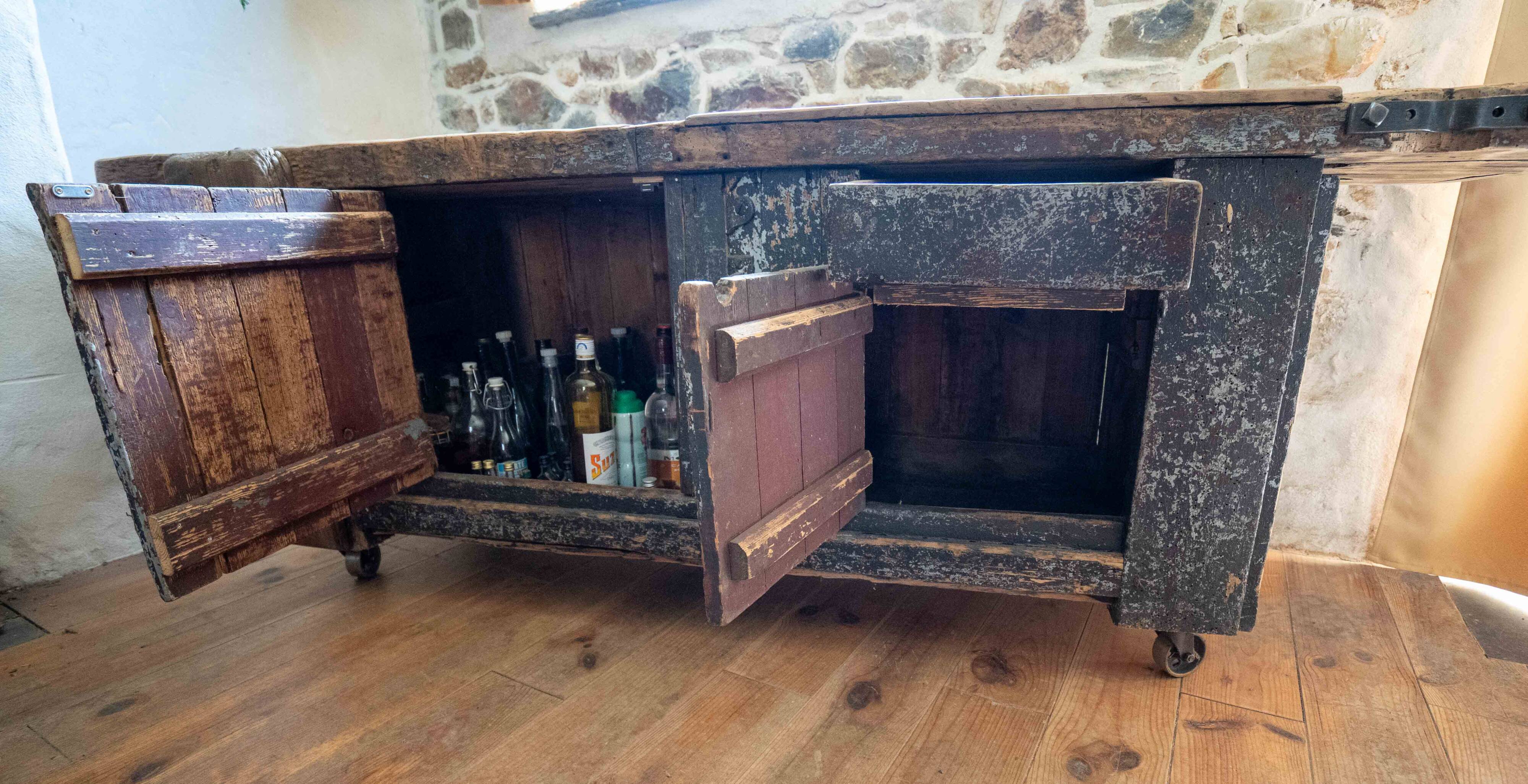 Restored old blacksmith's workshop