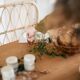 Wooden table "Rose"
