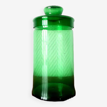 Glass medicine jar