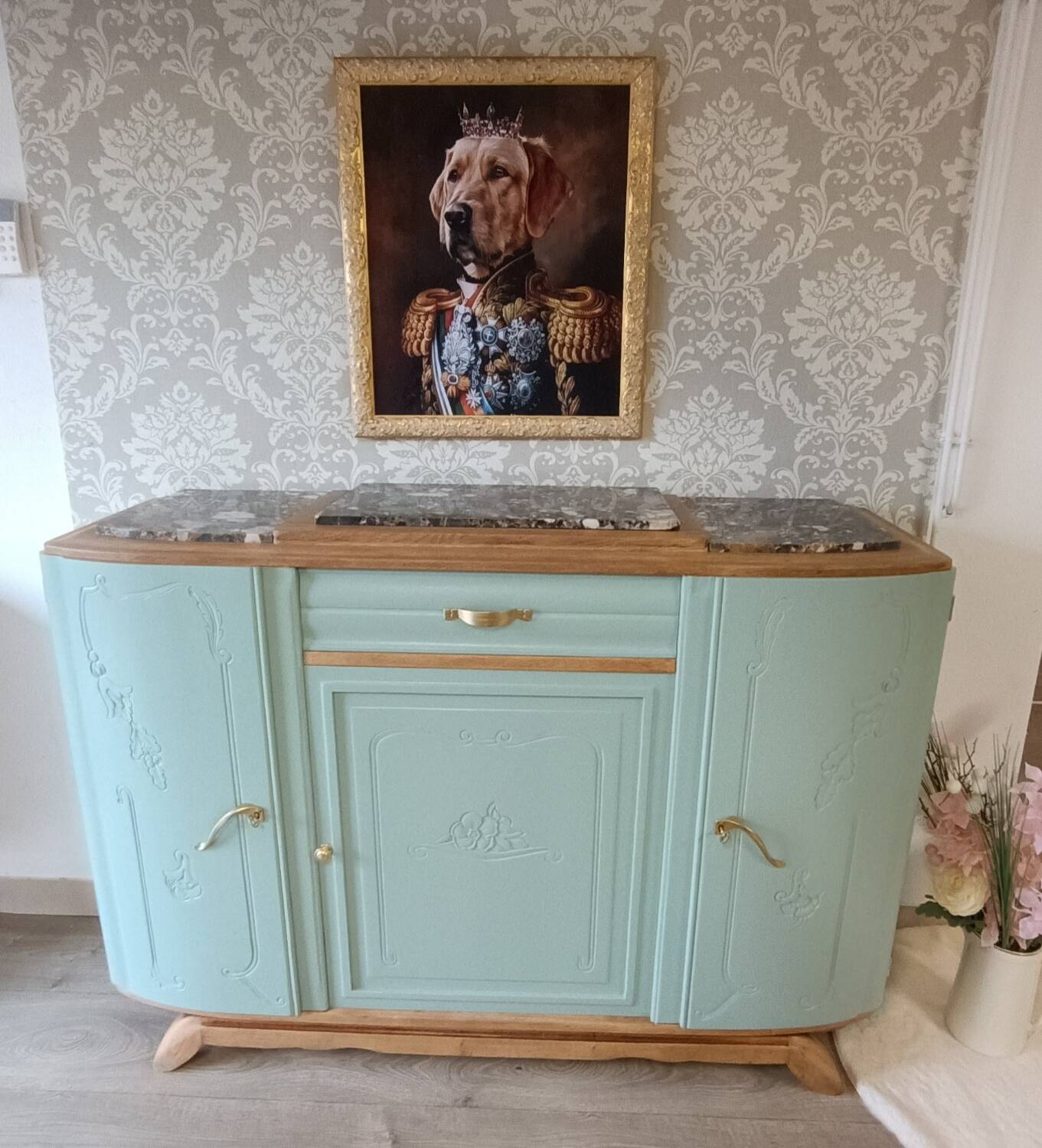 Restored Art Deco sideboard