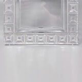 1960s crystal photo frame by rosenthal, made in germany