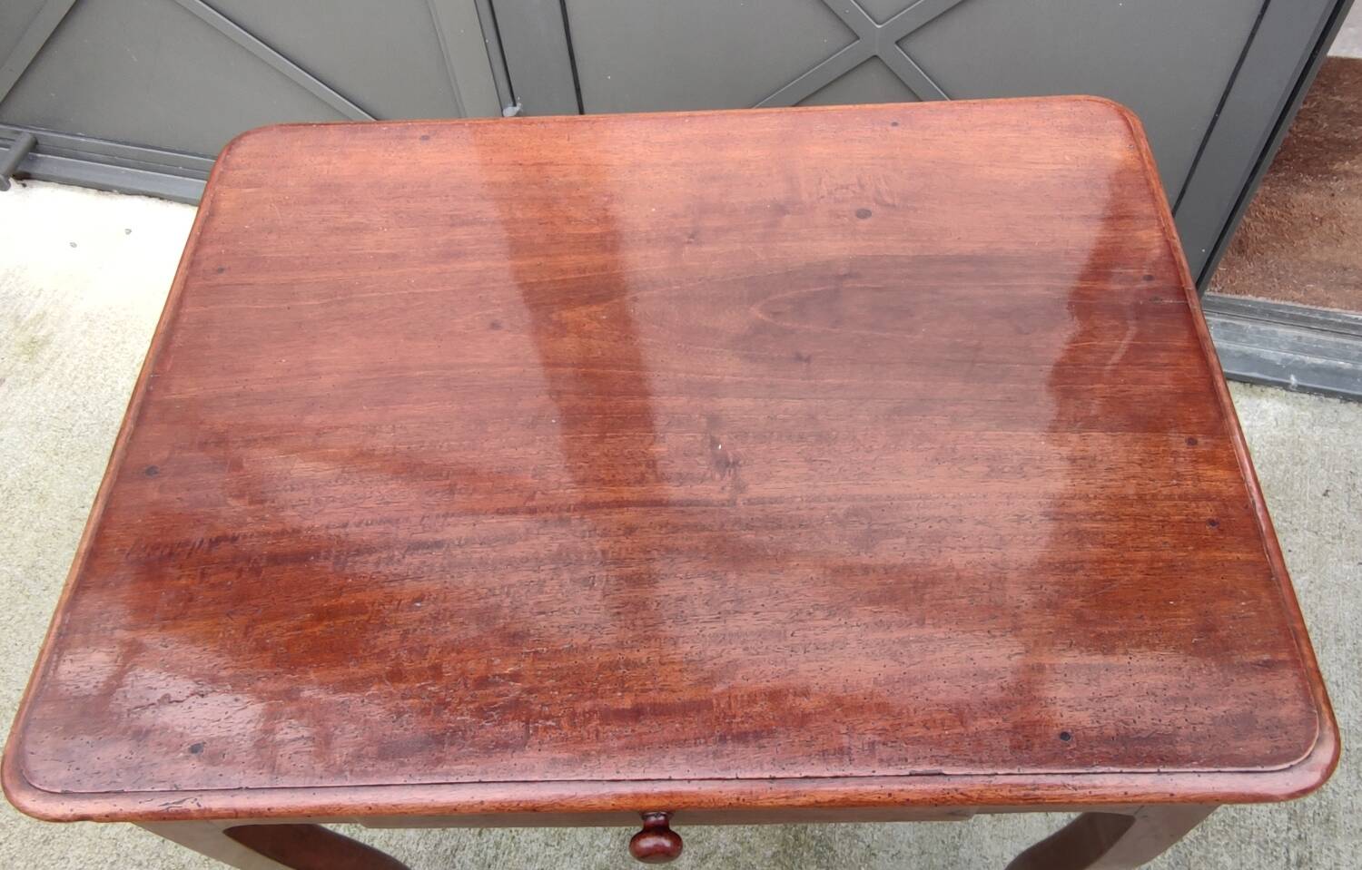 Old small Louis XV style side table desk