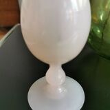 Pale pink glass vase