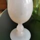 Pale pink glass vase