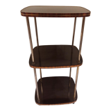 Shelf in formica and gilded metal 1960