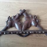 Porte pipes en bois sculpté