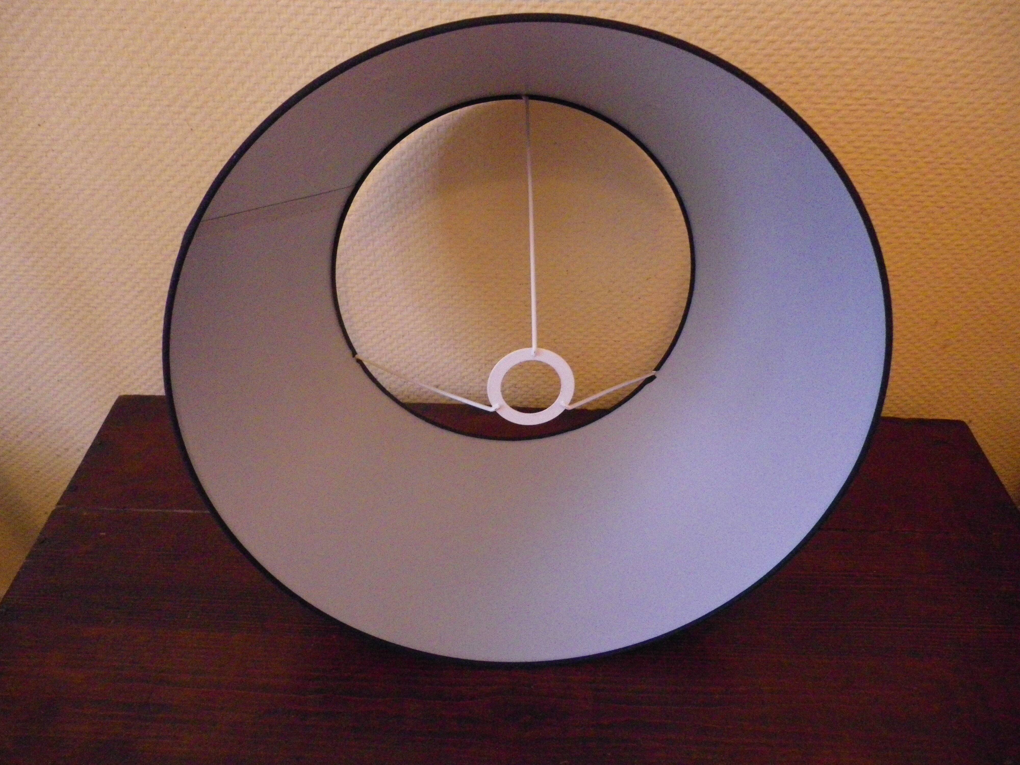 Dolphin table lamp, foot in glazed ceramic, fabric shade, 1960s