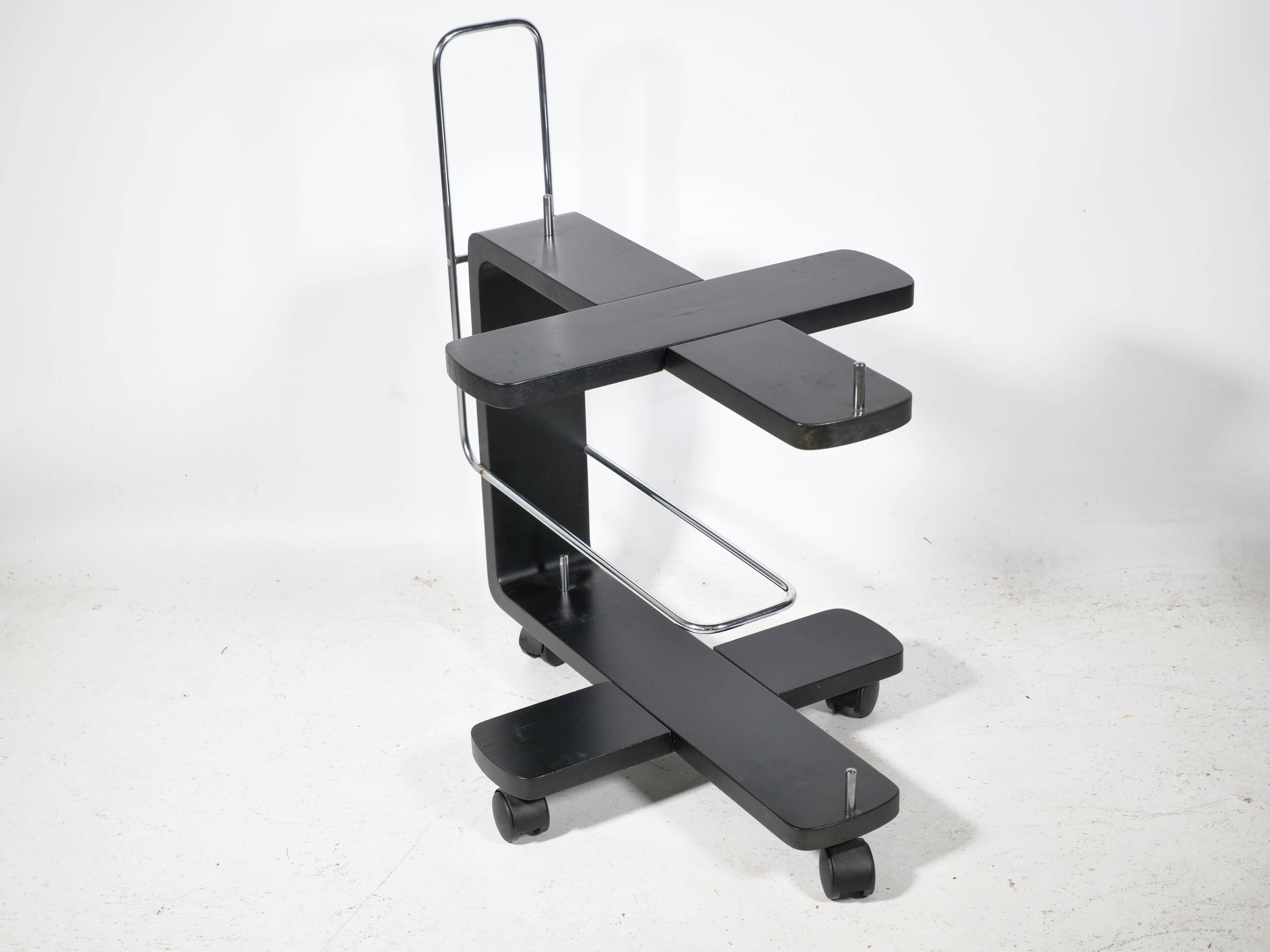 German Serving Trolley by Waldemar Rothe for Rosenthal, 1980s