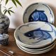 6 assiettes creuses chinoises vintage