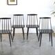 Set of four chairs by Folke Pâlsson, model J77