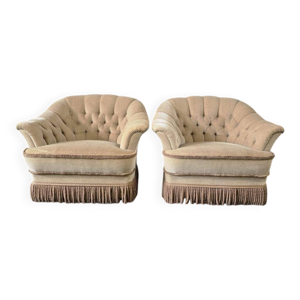Set de 2 fauteuils vintage
