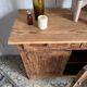 Small patinated sideboard