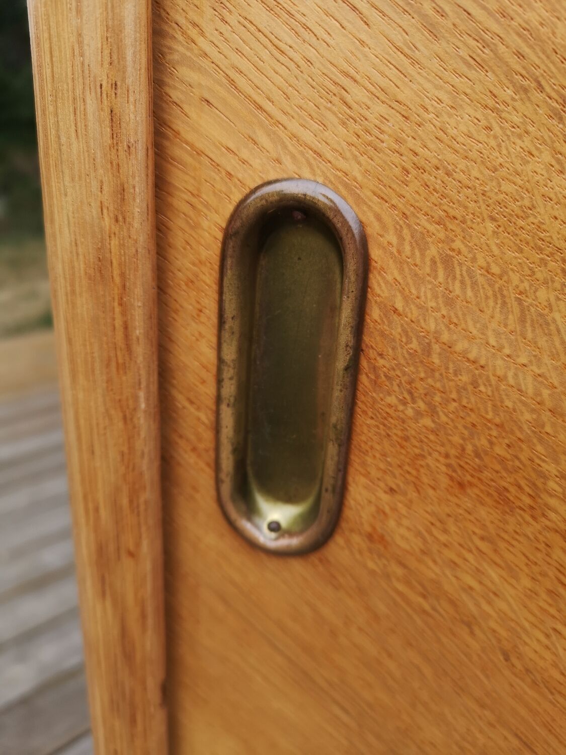 Vintage wardrobe sliding doors