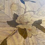 Table d'appoint marqueterie en bois de rose