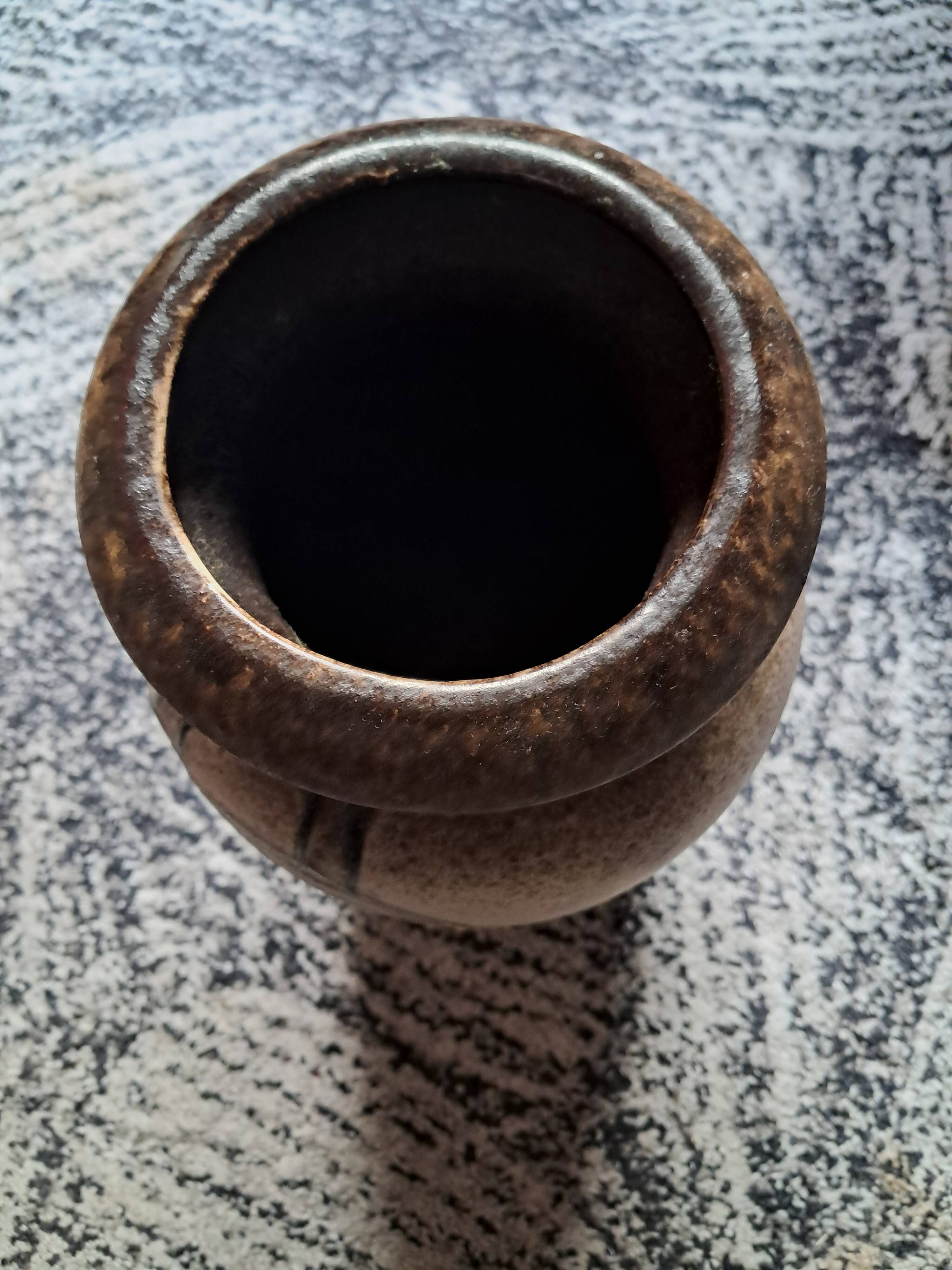 Large ceramic vase West Germany Sheurich