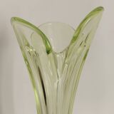 Large vintage twisted vase