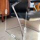 Walter Knoll Dining Chair - armchair / Leather and chrome chair
