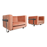 Paire de fauteuils par Luigi Caccia Dominioni pour Azucena, années 1960