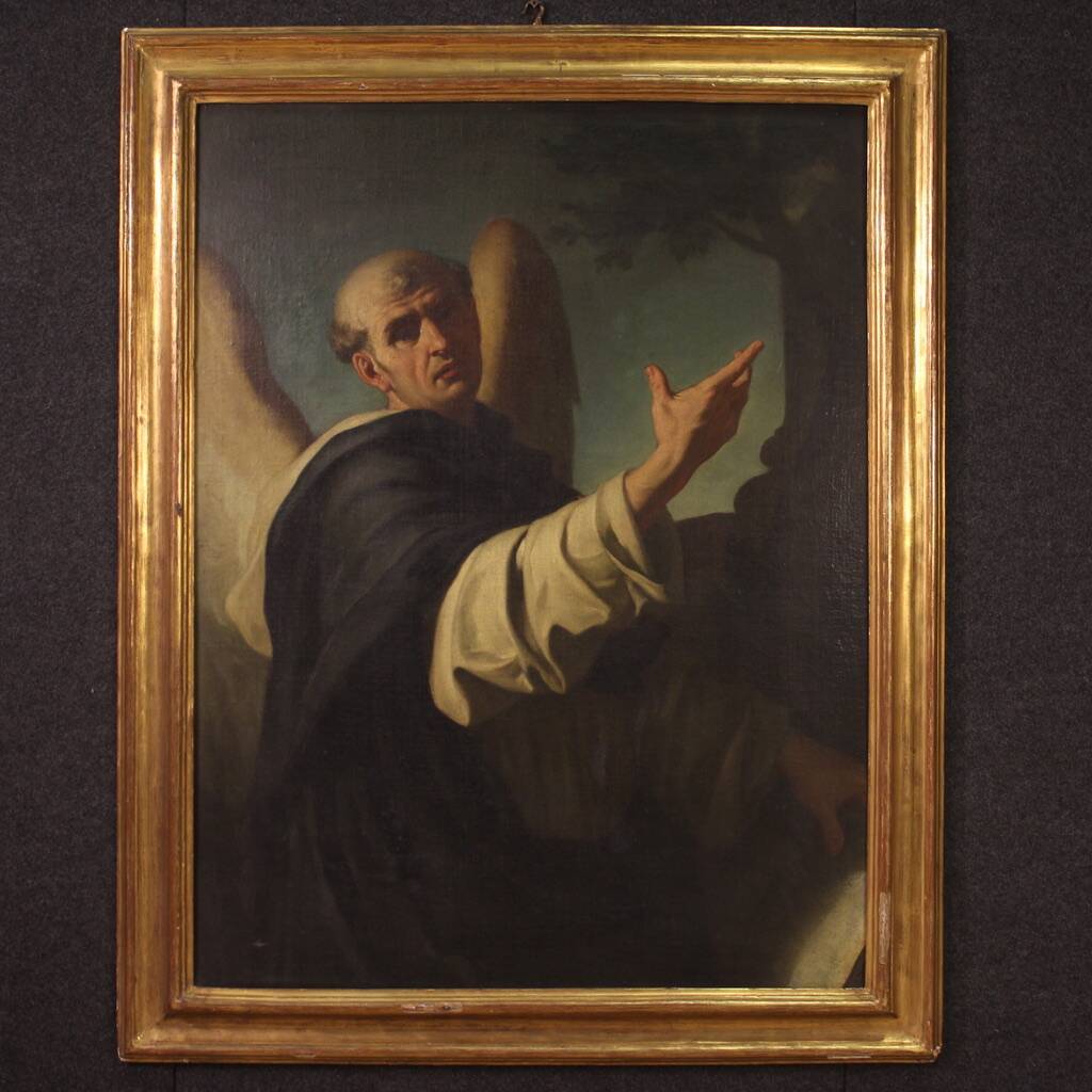 Great 18th century Italian painting, Saint Vincent Ferrer
