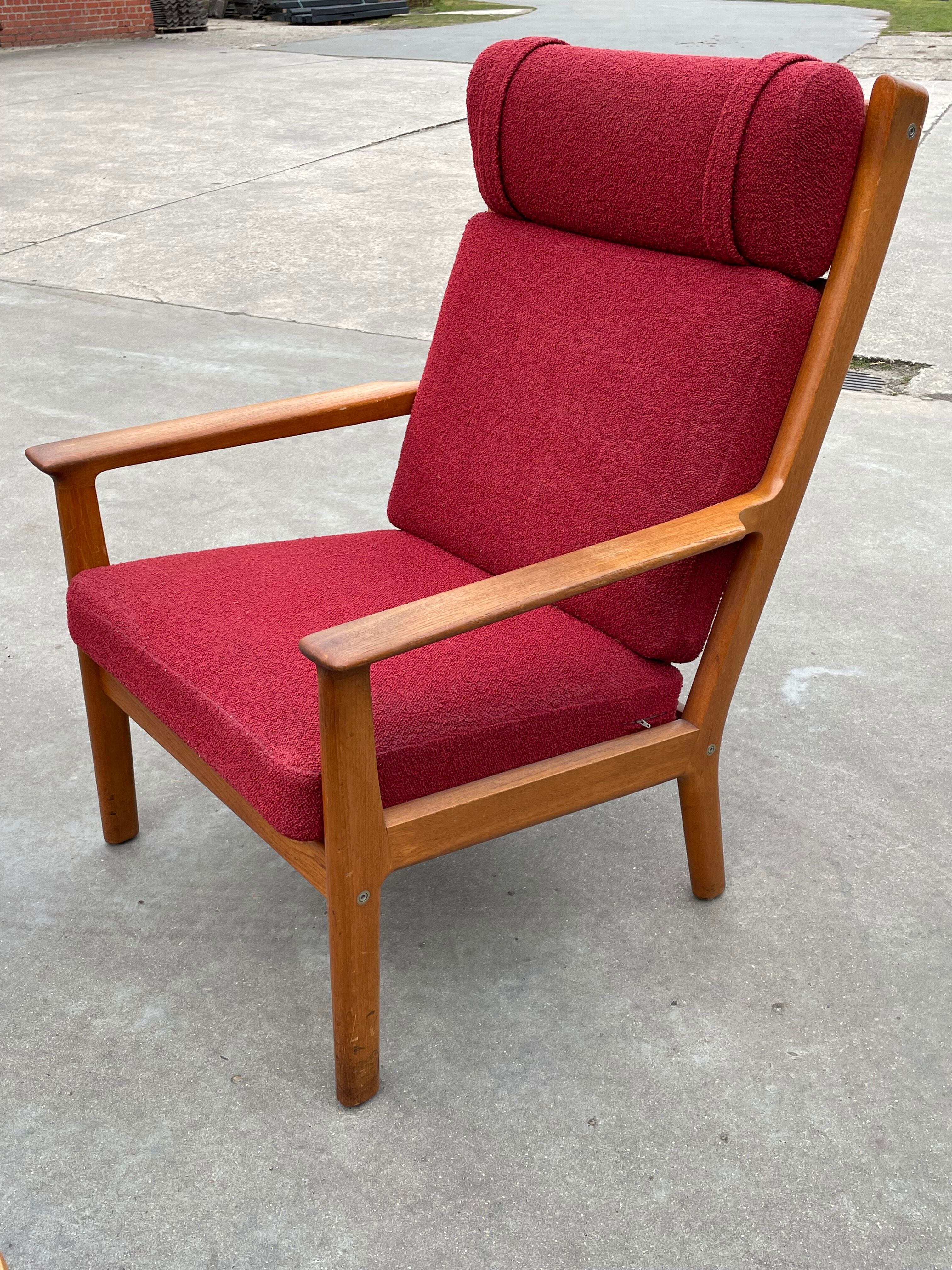 GE 265A oak chair by Hans J. Wegner for Getama