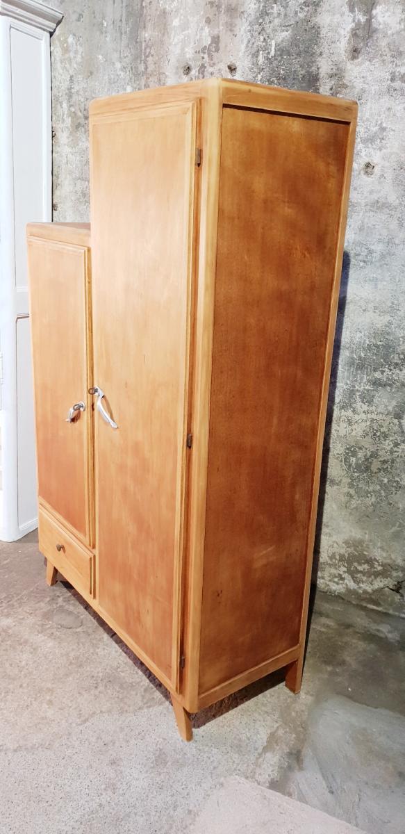 Vintage asymmetrical wardrobe