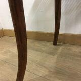 4 old wooden bistro chairs