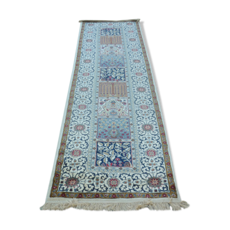 Tapis en soie kashmir - 300x80cm