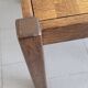 Table basse vintage en marqueterie 1960