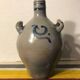 Lot 5 old blue sandstone 3 pots - carafe - vintage decoration tonneau