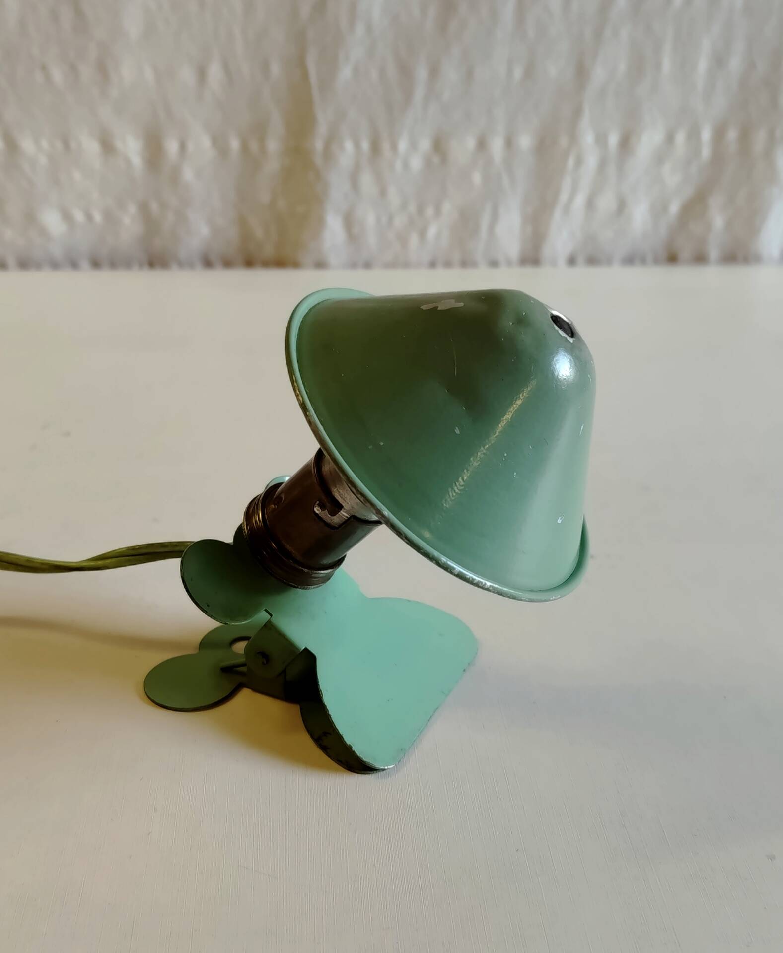 Mushroom clip lamp - 1950s/60s