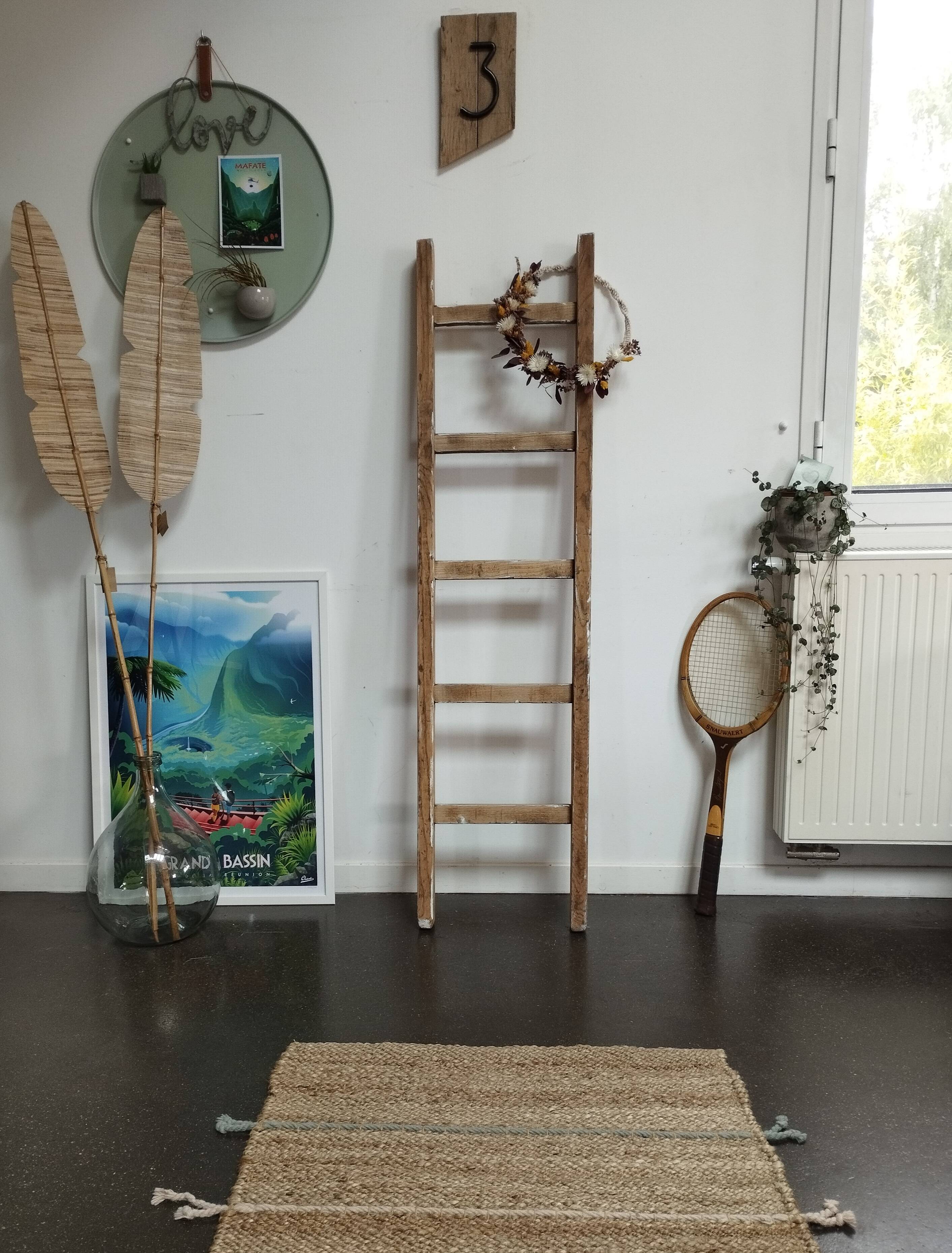 Vintage barn ladder