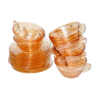 7 cups and cups 50's pearl salmon GONDOLO