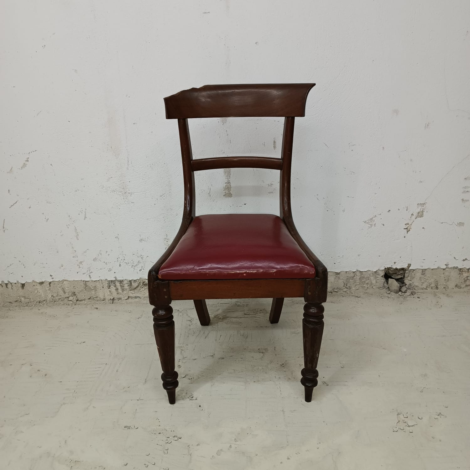 Set of 6 victorian antique dining chairs