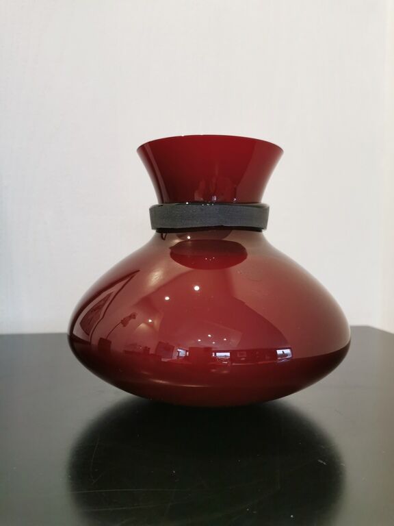 Murano glass vase signed Salviati