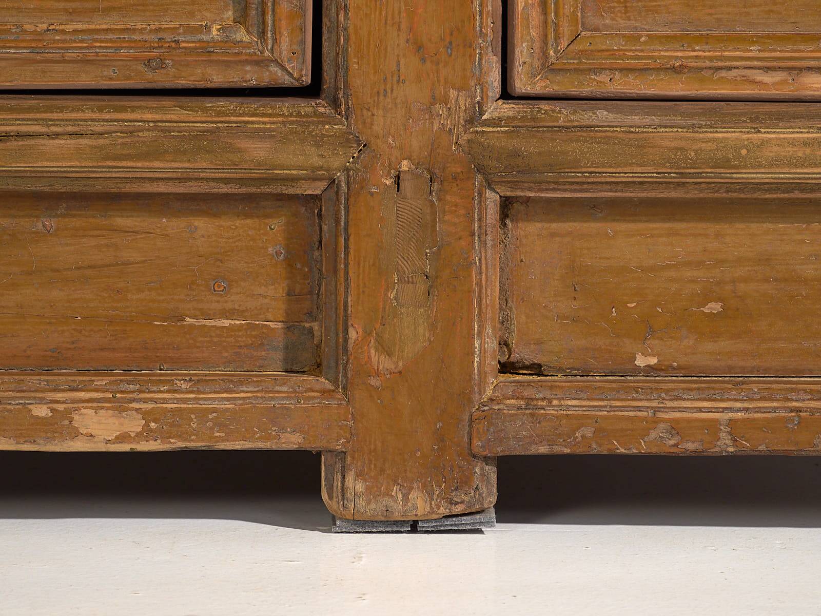 Antique sideboard with ochre patina (c.1900) #11