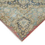 Hand-Knotted Persian Antique 1970s 336 cm x 454 cm Beige Wool Carpet