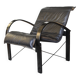 Polhem leather armchair by T. Björklund for Ikea