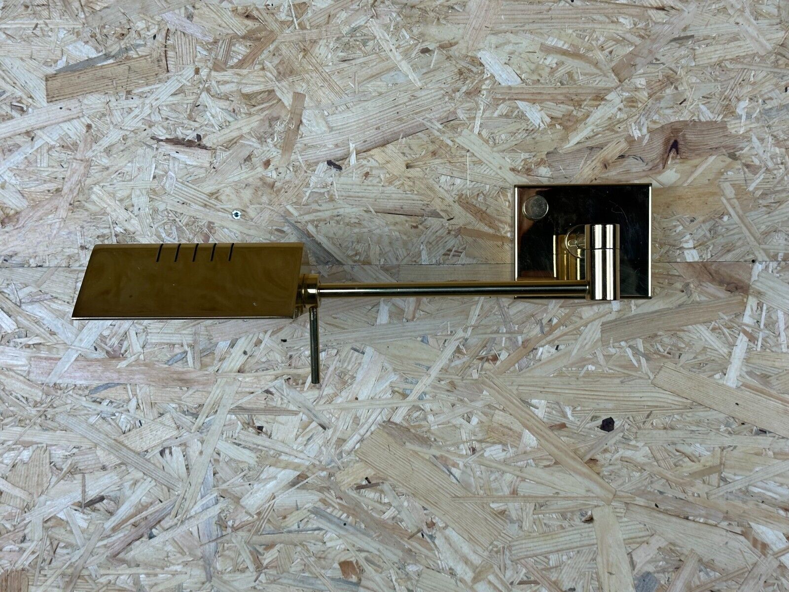 60s 70s wall lamp articulated lamp brass Relco Made in Italy Design