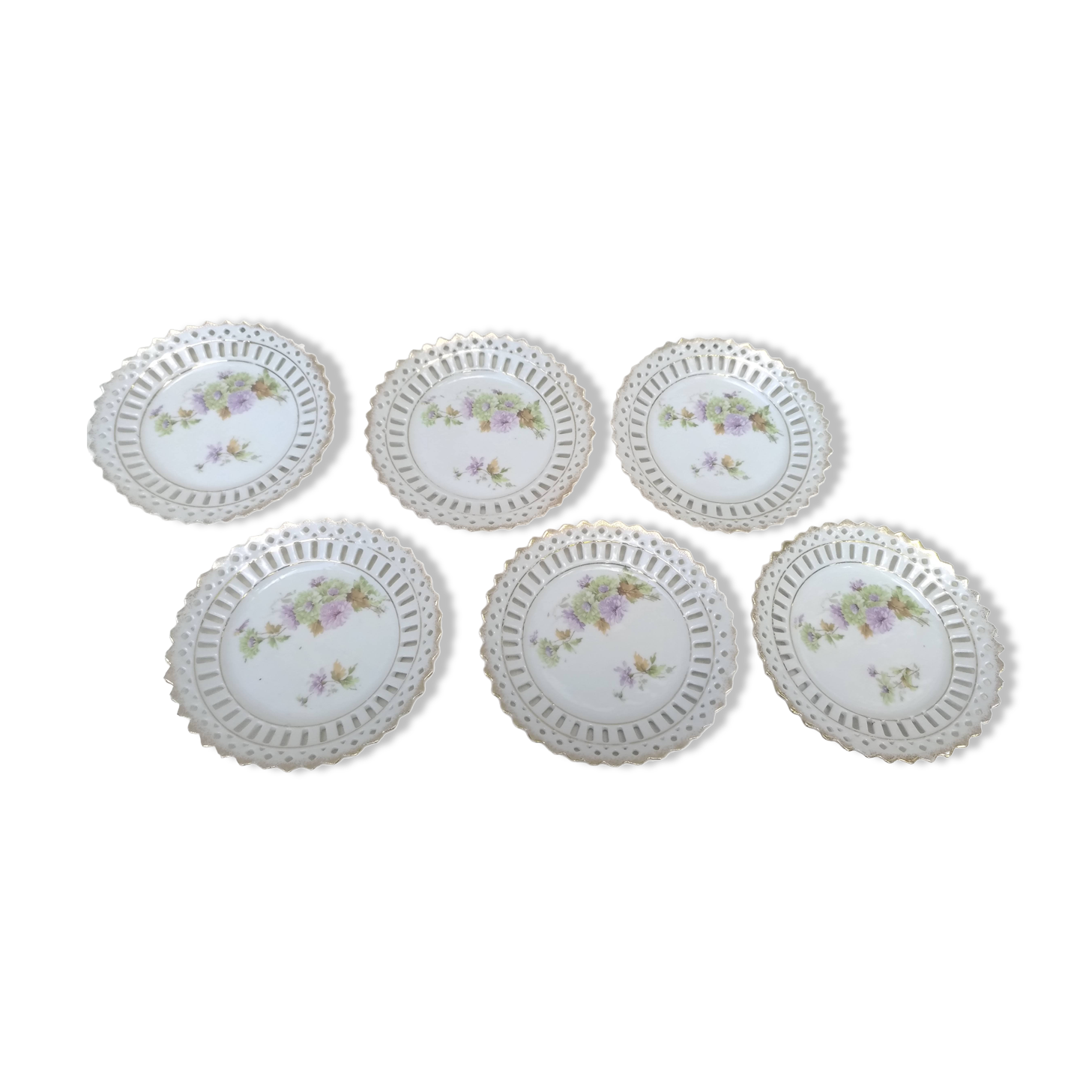 porcelain dessert plates