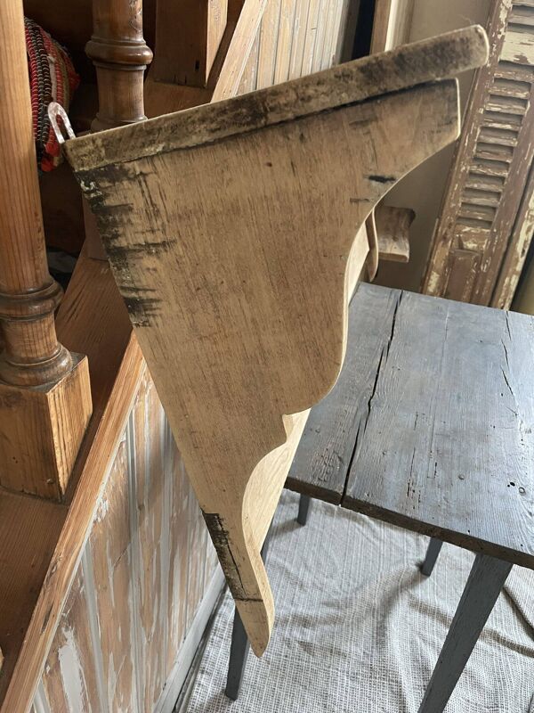 Étagère de cuisine en bois massif