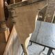 Solid wood kitchen shelf