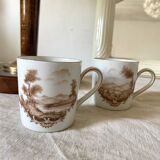Tasses à café en porcelaine Bavaria
