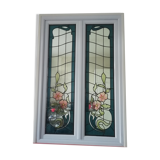 Window with stained glass windows