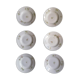 6 hollow plates porcelain Limoges