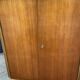 Armoirette en enfilade art deco mid-century vintage scandinave 1950