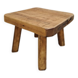 Solid oak coffee table